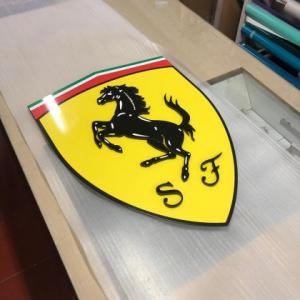 Cartel ferrari personalizado. Sevilla