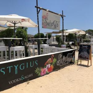 Cartel lona publicitaria de Gran formato tensada para Sureste en el Palmar Cádiz.