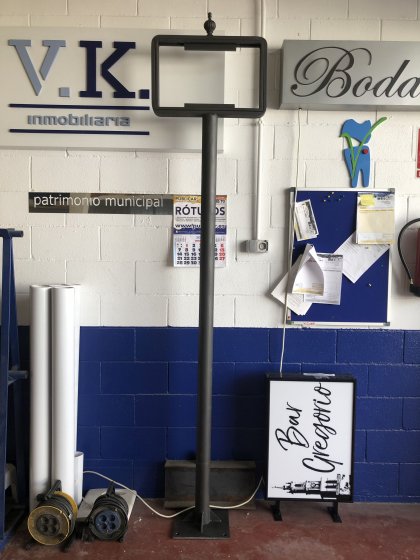 R&oacute;tulo Cartel de Se&ntilde;alizaci&oacute;n Callejero de San Jos&eacute; de la Rinconada Sevilla.