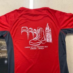 Camiseta técnica bicolor serigrafiada a 1 tinta. Batallón de Transmisiones 22 de Sevilla