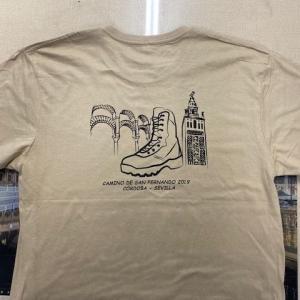 Camiseta técnica serigrafiada a 1 tinta. Batallón de Transmisiones 22 de Sevilla