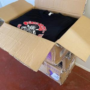 Camisetas personalizadas en serigrafía. Motoclub Pitos Locos de Bellavista Sevilla.