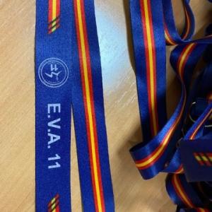 Lanyard serigrafiado. Ej&eacute;rcito del Aire Sevilla.