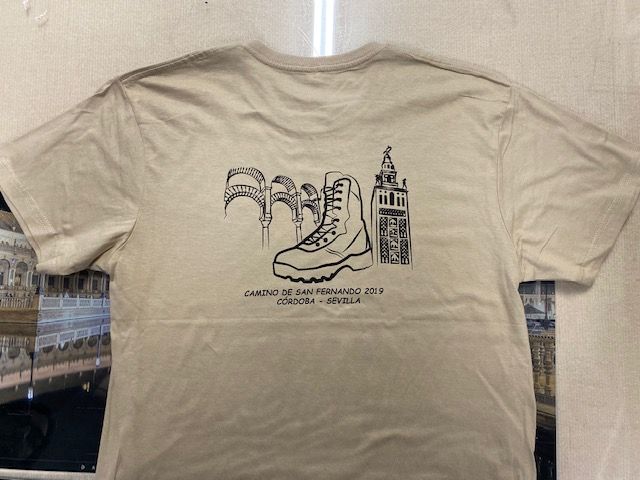 Camiseta técnica serigrafiada a 1 tinta. Batallón de Transmisiones 22 de Sevilla