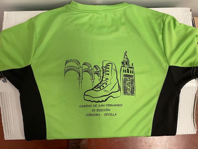 Camiseta técnica serigrafiada a 1 tinta. Batallón de Transmisiones 22 de Sevilla