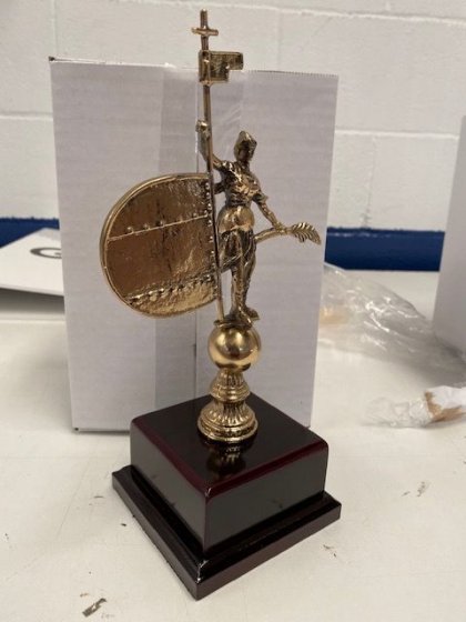 Giraldillo en bronce de 26 cm Sevilla.