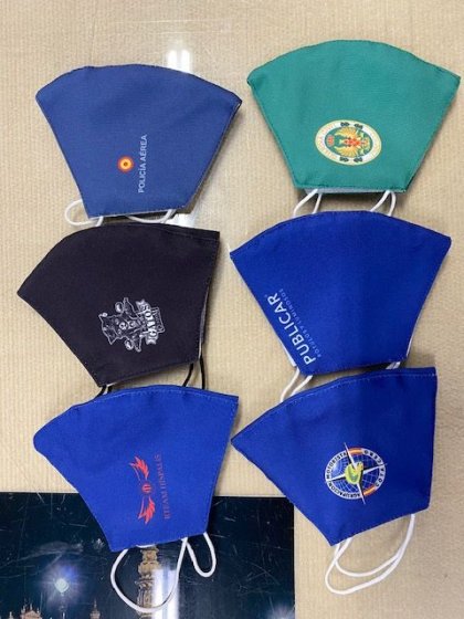 Mascarillas rehutilizables personalizadas en sublimaci&oacute;n. Sevilla.