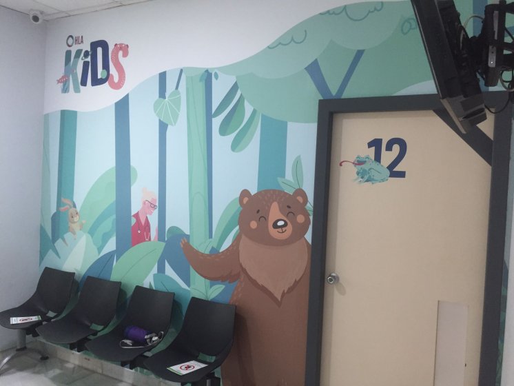 Rotulaci&oacute;n de cristal en vinilo &aacute;cido imprimible. Cl&iacute;nica Santa Isabel C&aacute;diz