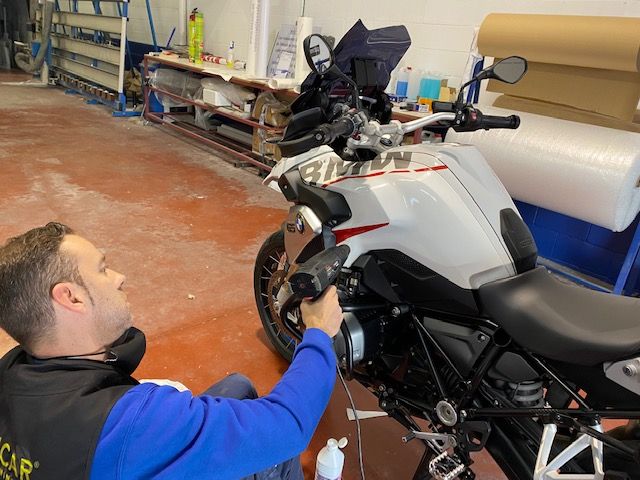 Rotulación de moto BMW 1200 GS