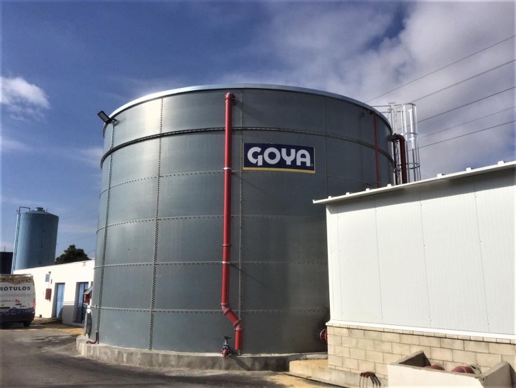 Rótulo cartel Señalización indicador. Empresa Goya España Sevilla.