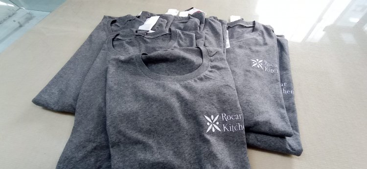 Camisetas en transfer para Equipamiento Rocar en Dos Hermanas Sevilla. 