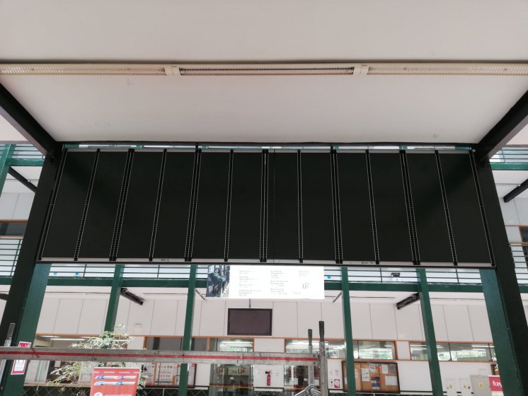 Fabricación de directorio modular para la Facultad de Ciencias Económicas y Empresariales de la Universidad de Sevilla.