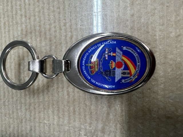 Llaveros para la Seada del Ej&eacute;rcito del Aire en Sevilla.