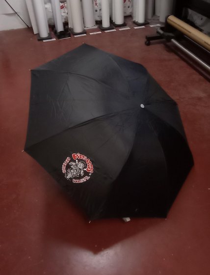 Paraguias serigrafiado, para motoclub Pitos Locos en Bellavista Sevilla.