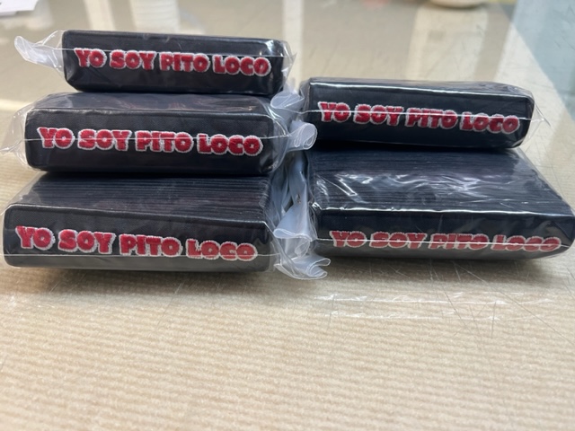 Parches bordados para Motoclub Pitos Locos de Bellavista Sevilla.  