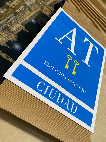 Placas homologadas sector de la Hoteler&iacute;a.