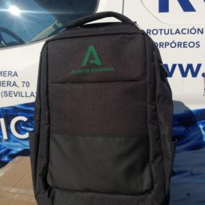 Regalos &oacute; merchandising personalizados en serigraf&iacute;a, para la jefatura de protocolo de la Junta de Andaluc&iacute;a.