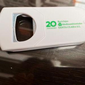 Abridor en grabado en tampograf&iacute;a para Reciclajes Santa Clara. Dos Hermanas Sevilla.