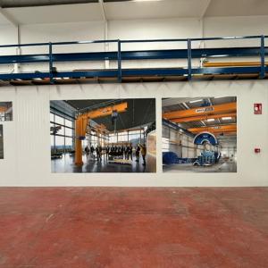 Cartelería personaliza para decoración en Abus Sevilla