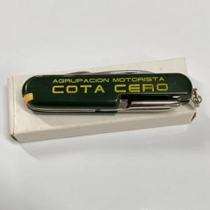 Navaja multiusos para la Agrupaci&oacute;n Motorista Cota Cero en Sevilla.