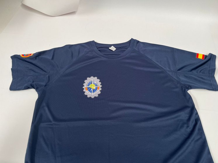 Camiseta técnica con grabación en transfer textil, para la Agrupación Motorista Cota Cero Sevilla.