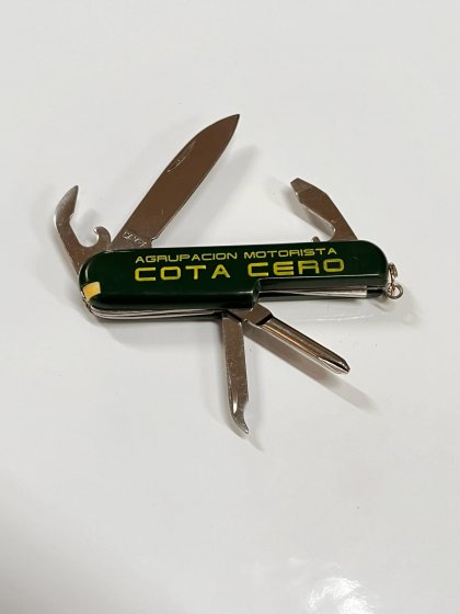 Navaja multiusos para la Agrupaci&oacute;n Motorista Cota Cero en Sevilla.