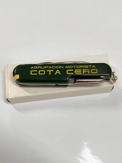 Navaja multiusos para la Agrupaci&oacute;n Motorista Cota Cero en Sevilla.