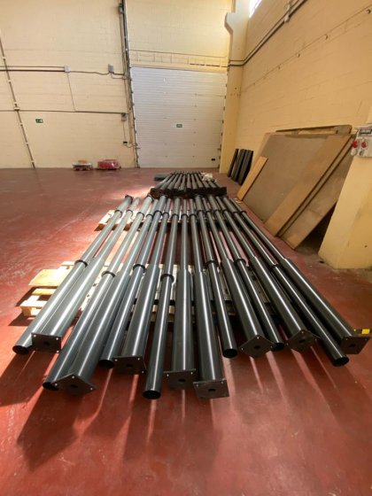 Primera entrega de la se&ntilde;alizaci&oacute;n de calles de Dos Hermanas en Sevilla.