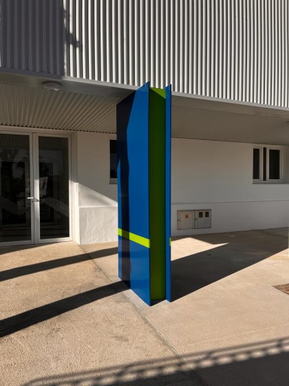 T&oacute;ten se&ntilde;alizadores en el recinto de Navantia. Trabajos para Fonsan-gestion Y Construccion SL de Sevilla.