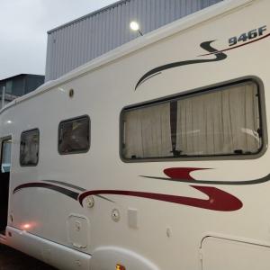 Rotulación De autocaravana en Sevilla.