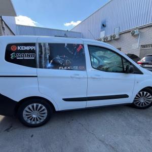 Rotulación de Furgoneta para Saind en Sevilla.